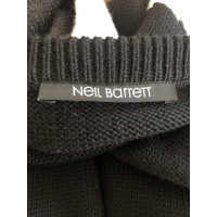 Neil Barrett Dress Wool in Black
