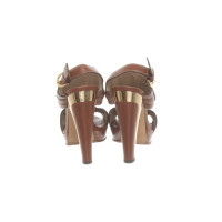 Barbara Bui Sandals Leather in Brown