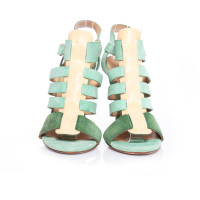 Balenciaga Sandals Suede in Green