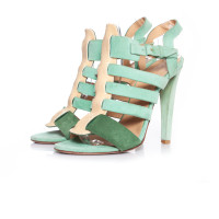 Balenciaga Sandals Suede in Green