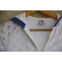 Bikkembergs Jacke/Mantel aus Baumwolle in Weiß