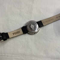 Fendi Montre-bracelet en Cuir en Noir