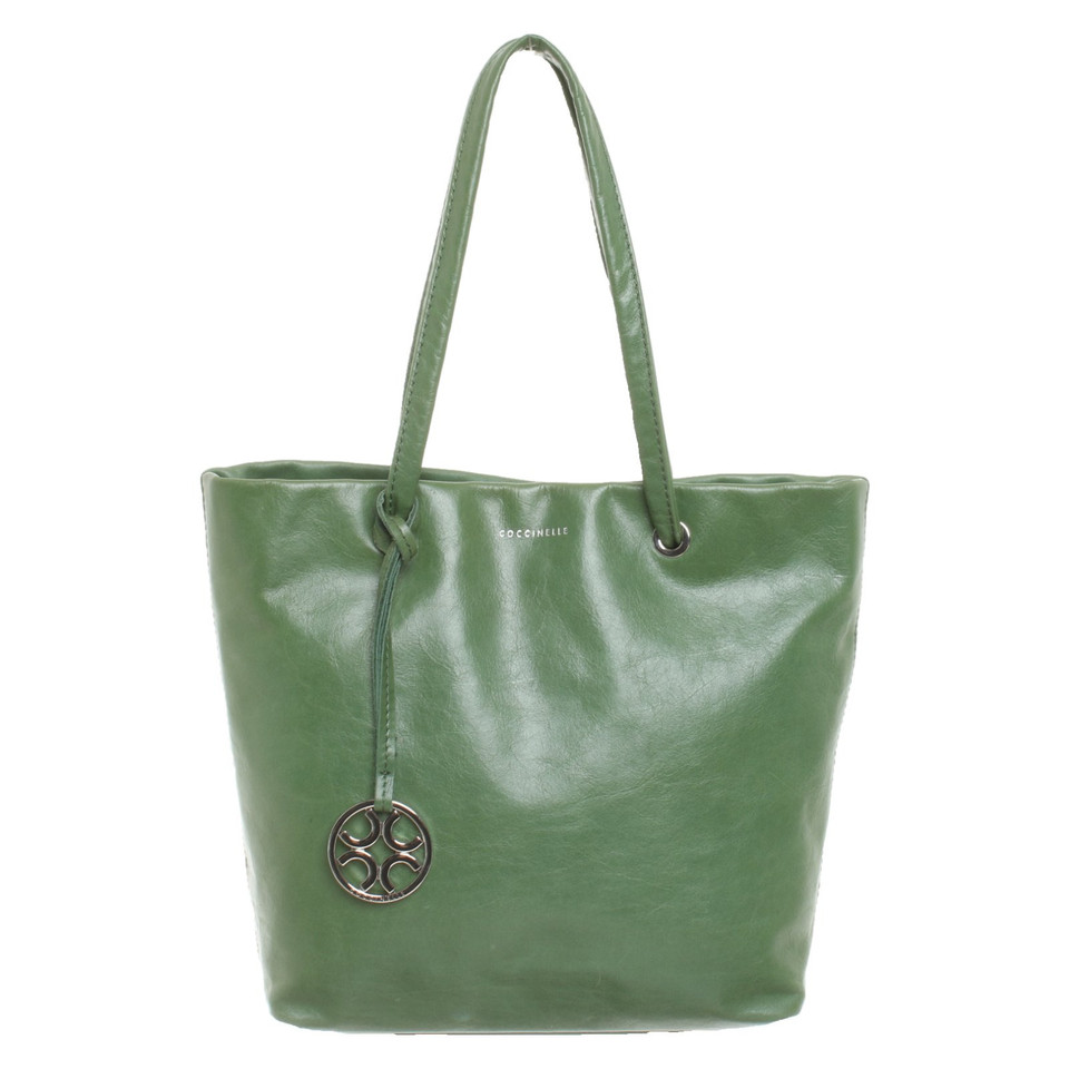 Coccinelle Handbag Leather in Green