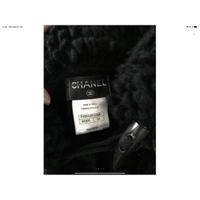 Chanel Weste aus Kaschmir in Schwarz