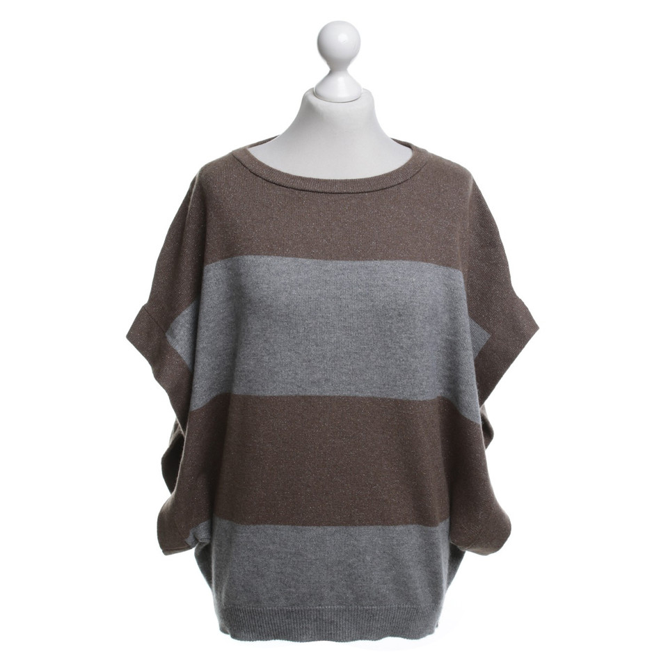 Brunello Cucinelli Striped cashmere sweater