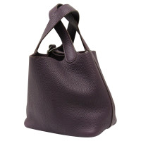 Hermès Picotin Leather in Violet