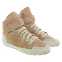 Isabel Marant Sneakers Leer in Huidskleur