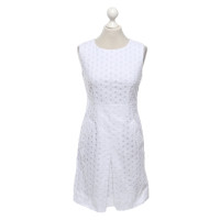 Diane Von Furstenberg Kleid aus Baumwolle in Weiß