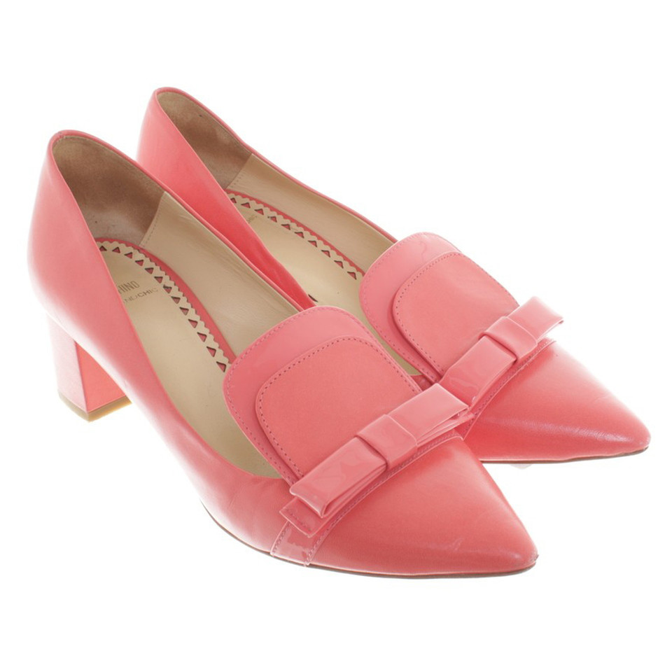 Moschino Cheap And Chic Slipper in coral red