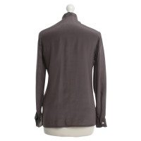 Cacharel Silk blouse in dark gray
