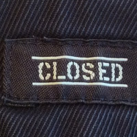 Closed jean noir