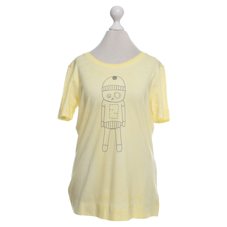 Fendi T-shirt in giallo