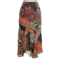 Roberto Cavalli Trumpet skirt made of silk