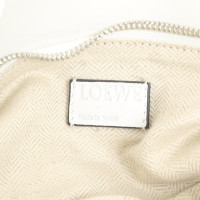 Loewe Puzzle Bag in Pelle in Bianco