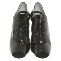 Dolce & Gabbana Patent leather ankle boots in black