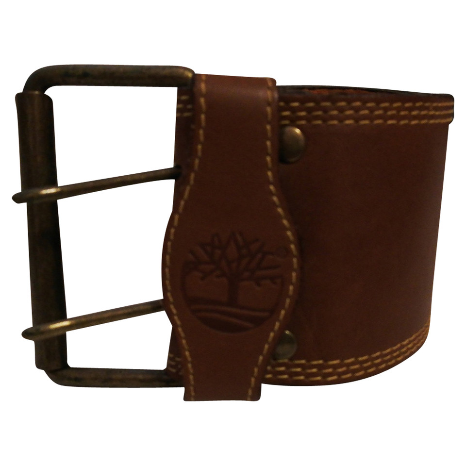 Timberland Ceinture en Cuir en Marron