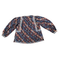Isabel Marant Silk blouse with pattern
