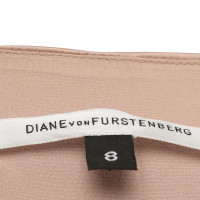 Diane Von Furstenberg Kleid in Nude/Grau