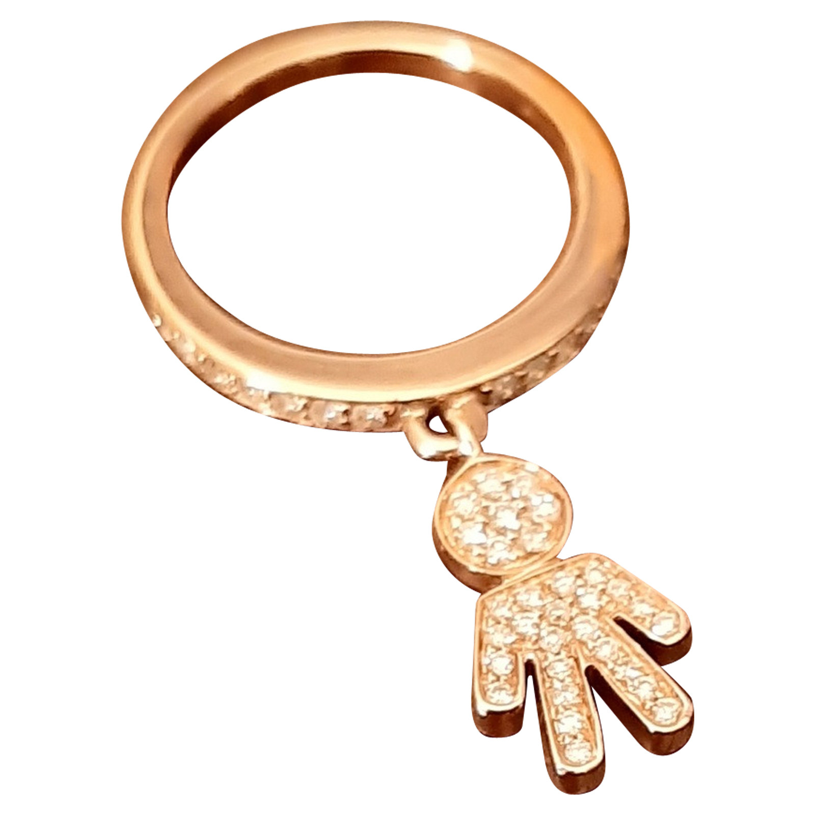 Crivelli Ring Red gold in Pink - Second Hand Crivelli Ring Red gold in Pink  buy used for 895€ (5082868)