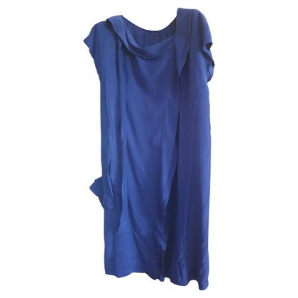 Miu Miu Kleid aus Seide in Blau