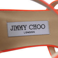 Jimmy Choo "Neon metallic" Sandale