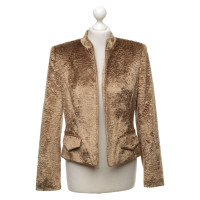 Oscar De La Renta Faux fur jacket in light brown