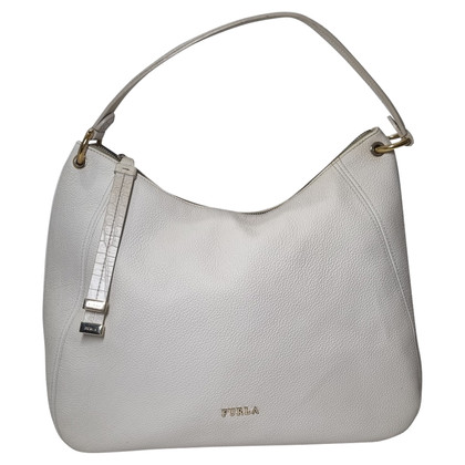 Furla Handbag Leather in White