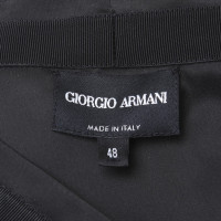 Giorgio Armani Silk Top in zwart