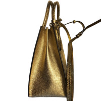 Michael Kors Shoulder bag Leather in Gold