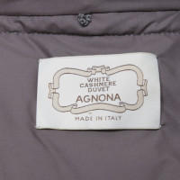 Agnona Quilted jacket in grey