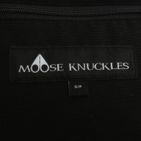 Moose Knuckles Jacke/Mantel in Schwarz