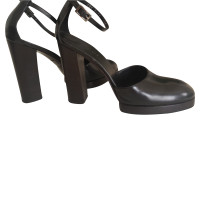 Gucci Pumps/Peeptoes Leather in Black