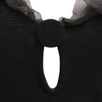 Armani vestito maglia in nero