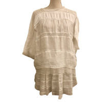 Isabel Marant Costume en Lin en Blanc