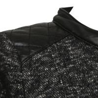 Drykorn Jacke in Schwarz/Weiß