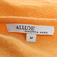 Allude Tricot en Cachemire en Jaune