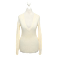 Theory Top Cashmere in Cream