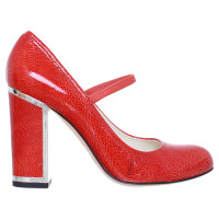 Bally Vernice pumps in rosso