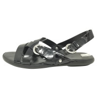 Hogan Leren sandalen