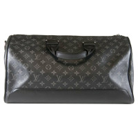 Louis Vuitton Keepall Canvas in Black