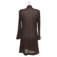 Missoni Knitted coat in brown