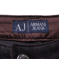 Armani Jeans Corduroy broek in bruin