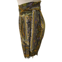 Isabel Marant Wrap-around skirt with Paislymuster