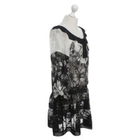 Anna Sui vestito semitrasparente con modelli