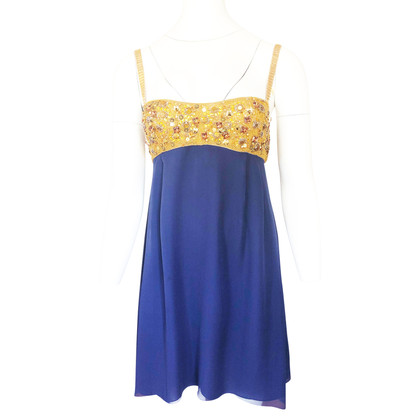 Jenny Packham Kleid aus Seide in Blau