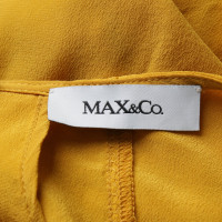 Max & Co Oberteil aus Seide in Gelb