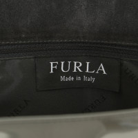 Furla Handbag Patent leather in Grey
