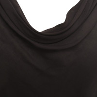Helmut Lang Top asimmetrico in grigio scuro