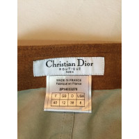 Christian Dior Rock aus Wildleder in Braun