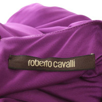 Roberto Cavalli Maxi jurk in Fuchsia
